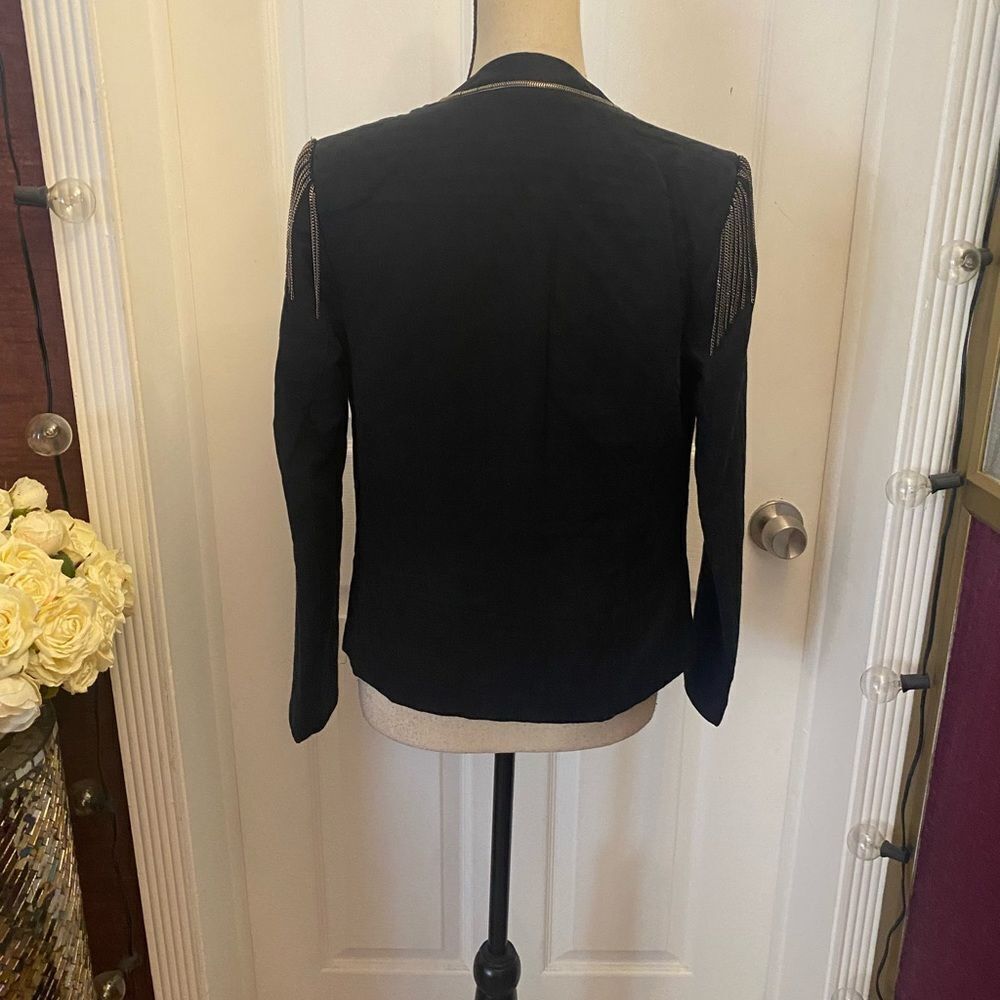 Rapsodia Open Front Chain Detailed Blazer, S — image 5 of 8